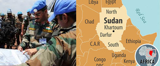 Indian peaceforce-Sudan
